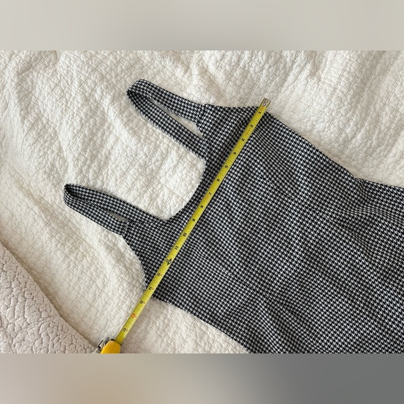 NWT FOREVER 21 Bodycon Dress Black/white Houndstooth - Picture 7 of 8